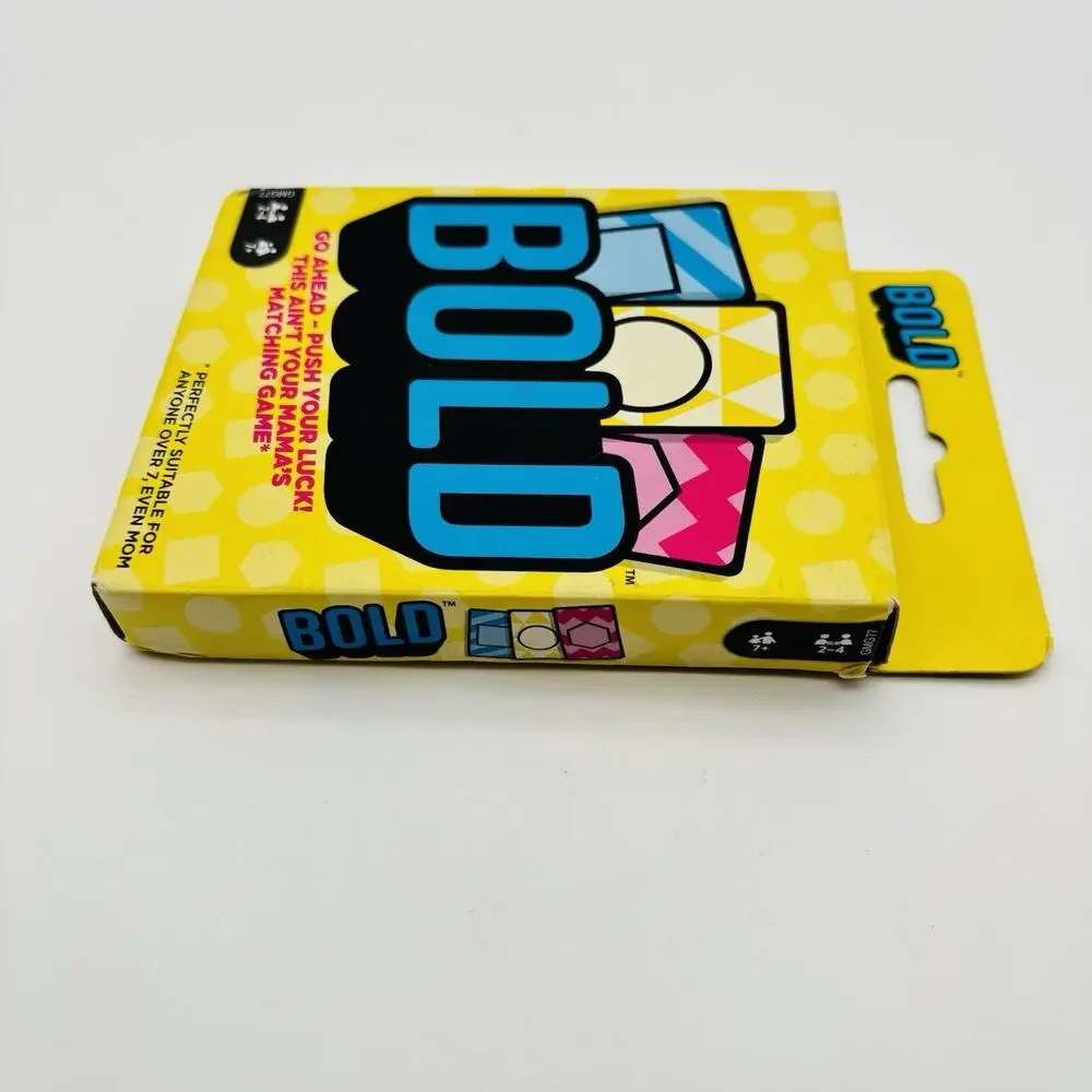 Bold card game ~ Mattel Games - Complete-NEW. Cards Sealed.